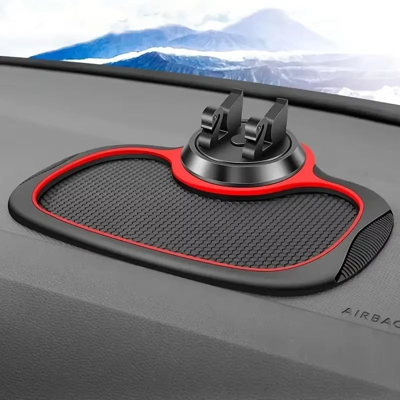 Ultimate Multifunctional Car Anti-Slip Mat & Phone Holder - Non-Slip Silicone Dashboard Pad for Secure Mobile Mounting