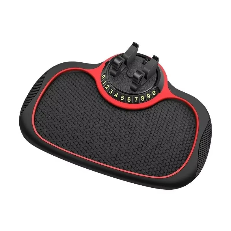 Ultimate Multifunctional Car Anti-Slip Mat & Phone Holder - Non-Slip Silicone Dashboard Pad for Secure Mobile Mounting